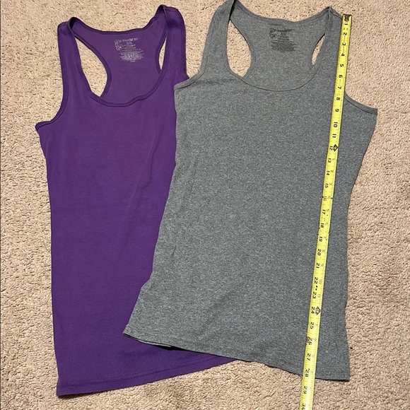 No Boundaries Purple and Gray Tank Tops - Picture 7 of 7